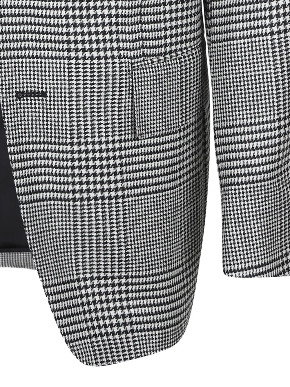 TOM FORD Blazer met enkele rij knopen Zwart