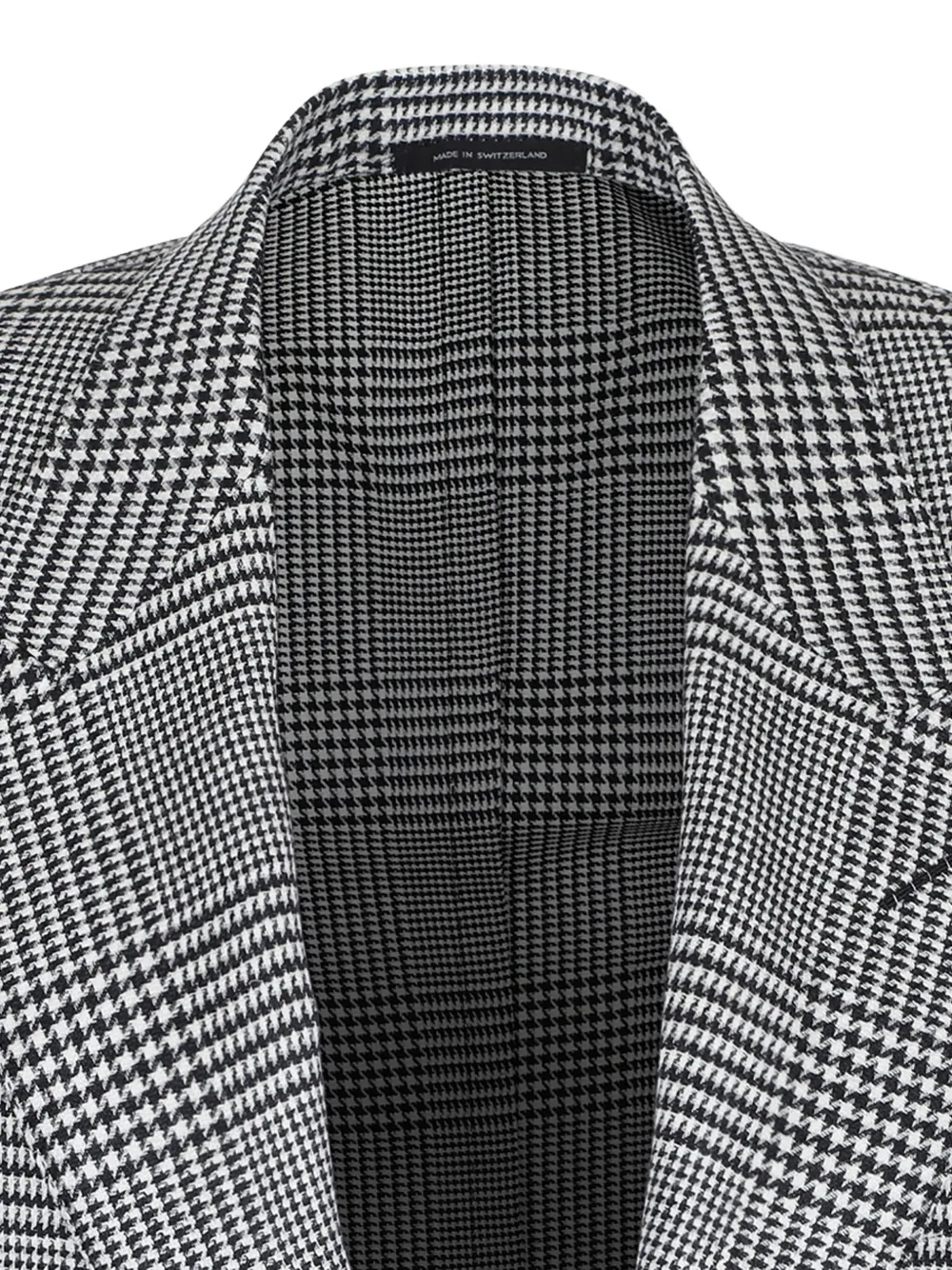 TOM FORD Blazer met enkele rij knopen Zwart