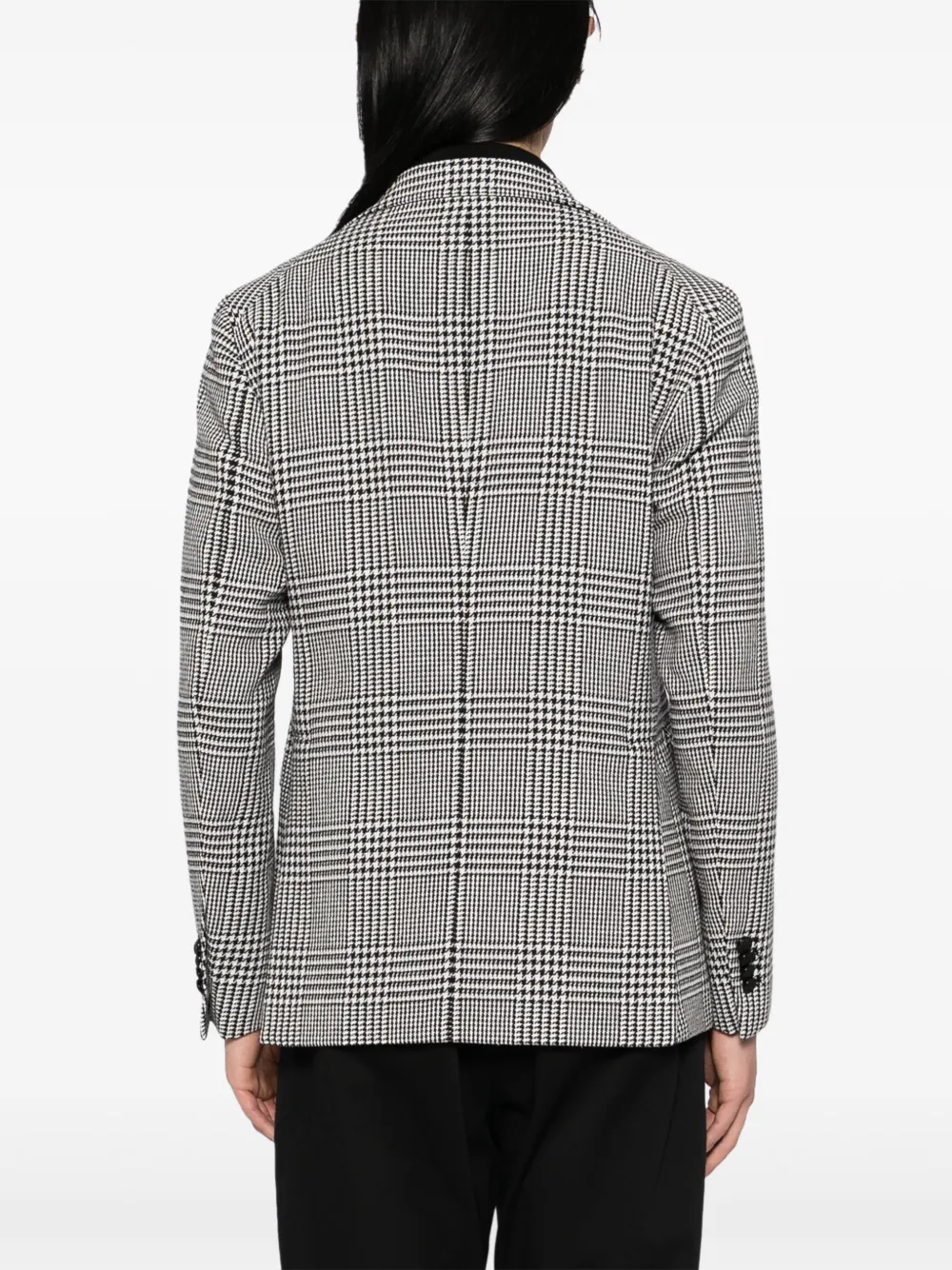 Tagliatore Blazer met enkele rij knopen Zwart