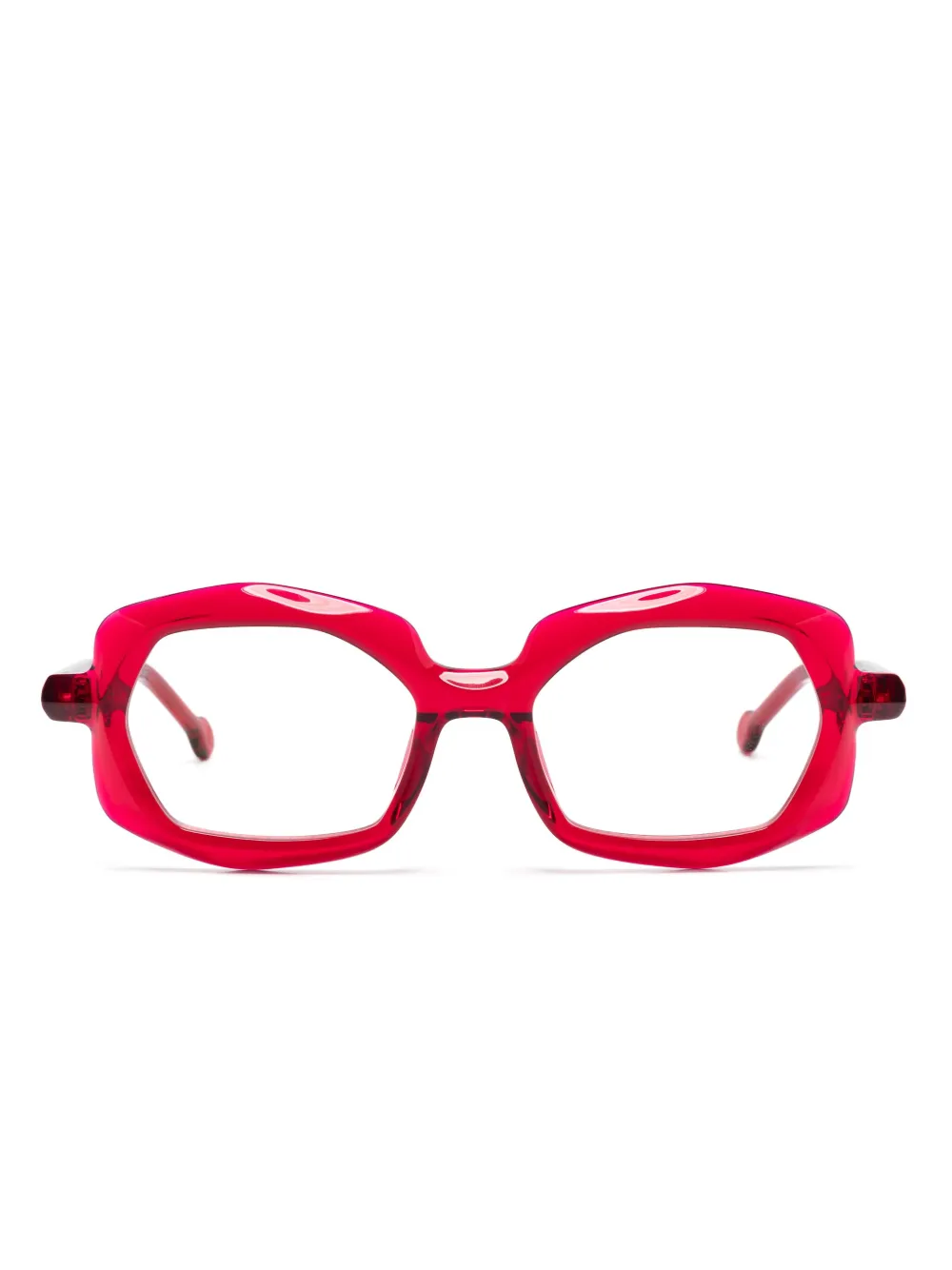L.A. EYEWORKS lunettes de vue Russet | rouge | Image 1
