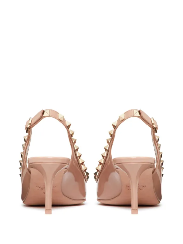 Valentino Garavani ロックスタッズ ボウ スリングバックパンプス 60mm