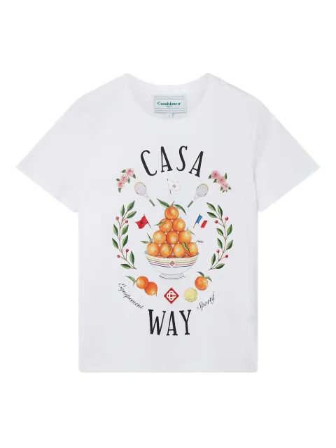 Casablanca Casa Way "White" T-shirt