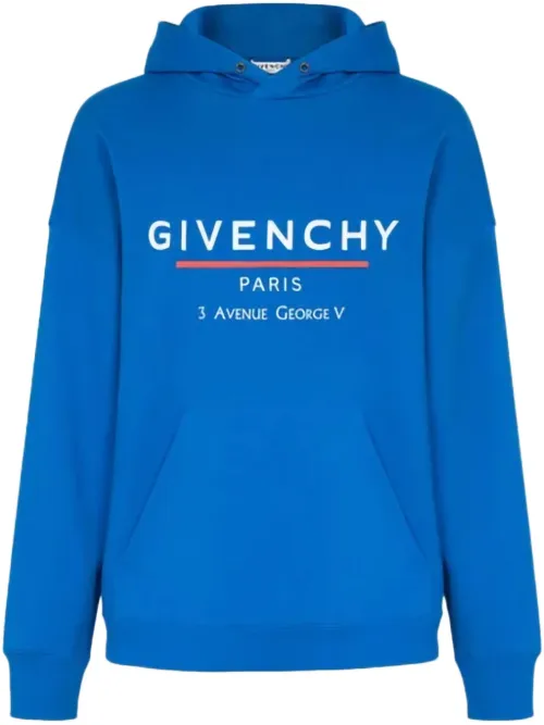 Hoodie Ocean Blue Address - Givenchy - Modalova