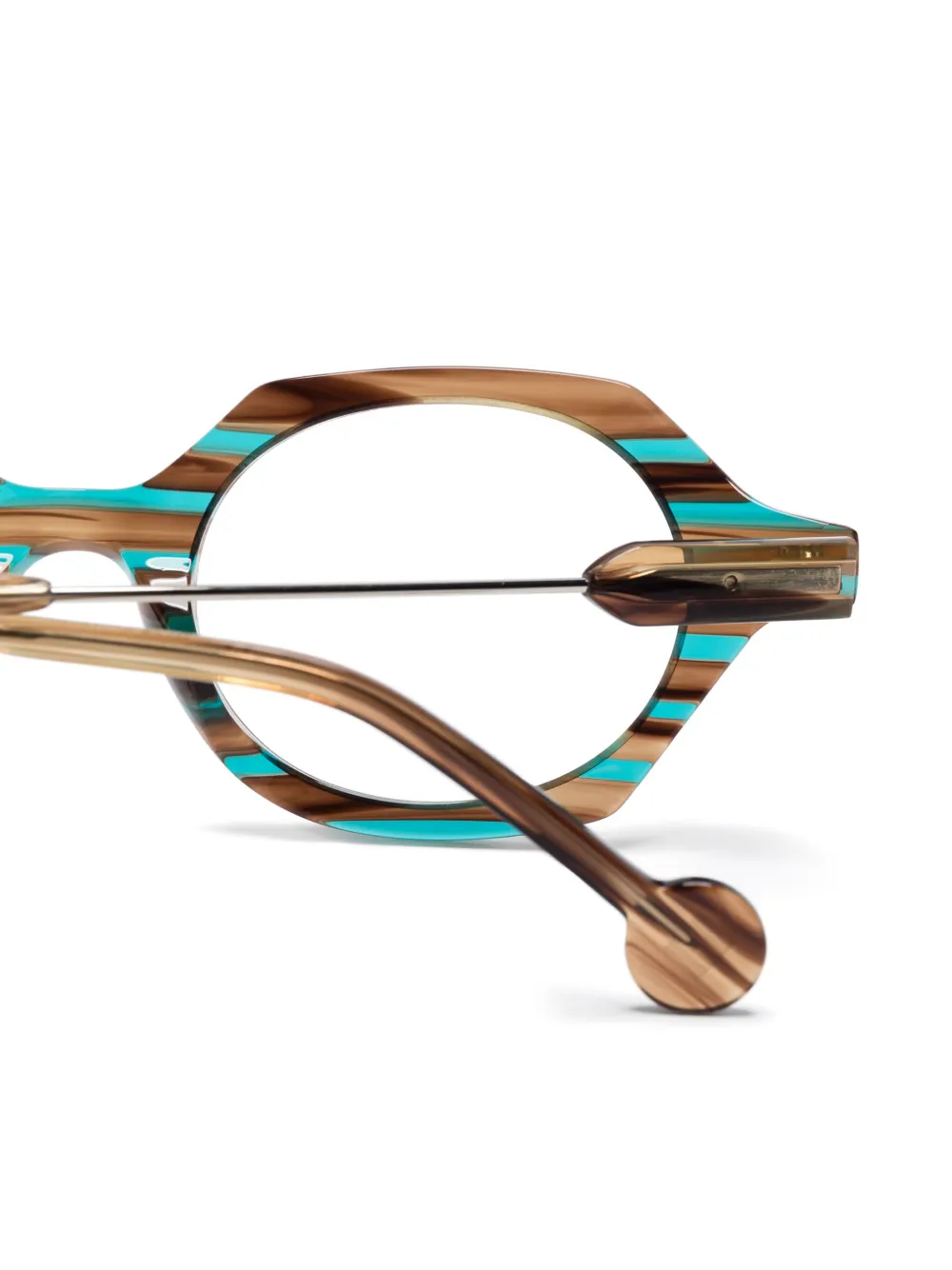  L.a. Eyeworks Jibz Glasses - Brown 