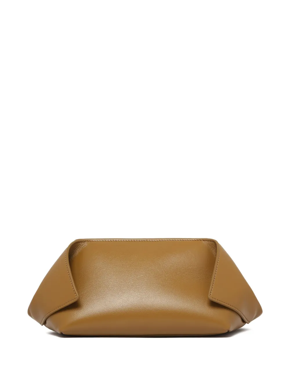 Ferragamo leather clutch bag - Bruin