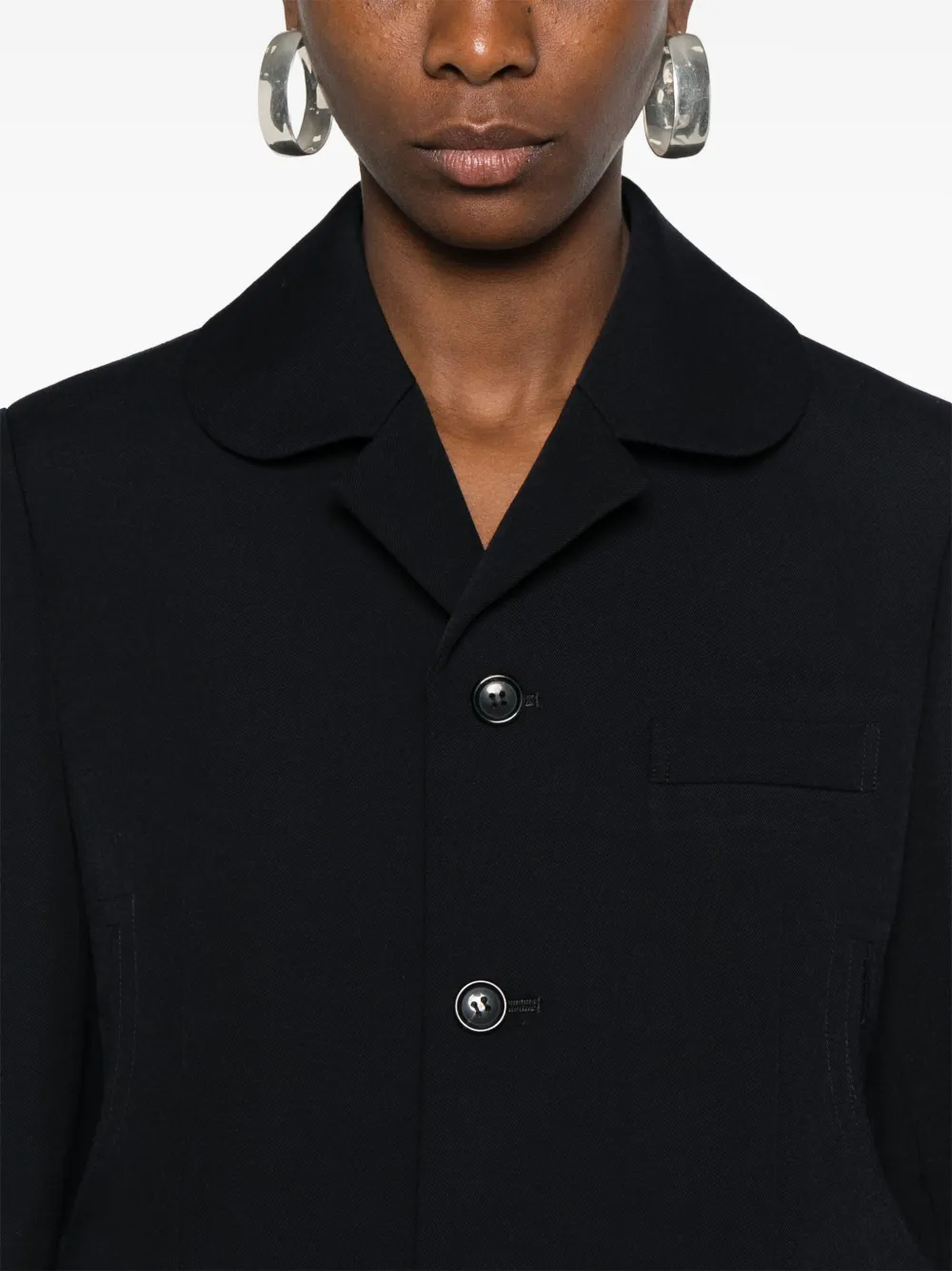COMME DES GARÇONS WOOL BLAZER 