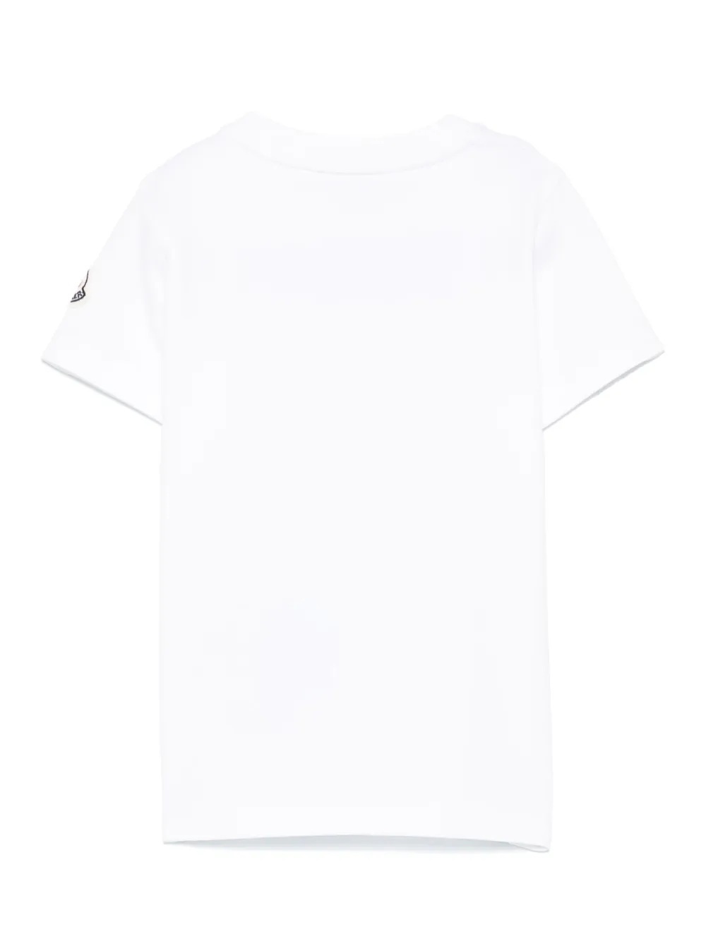 Moncler Enfant Katoenen T-shirt Wit