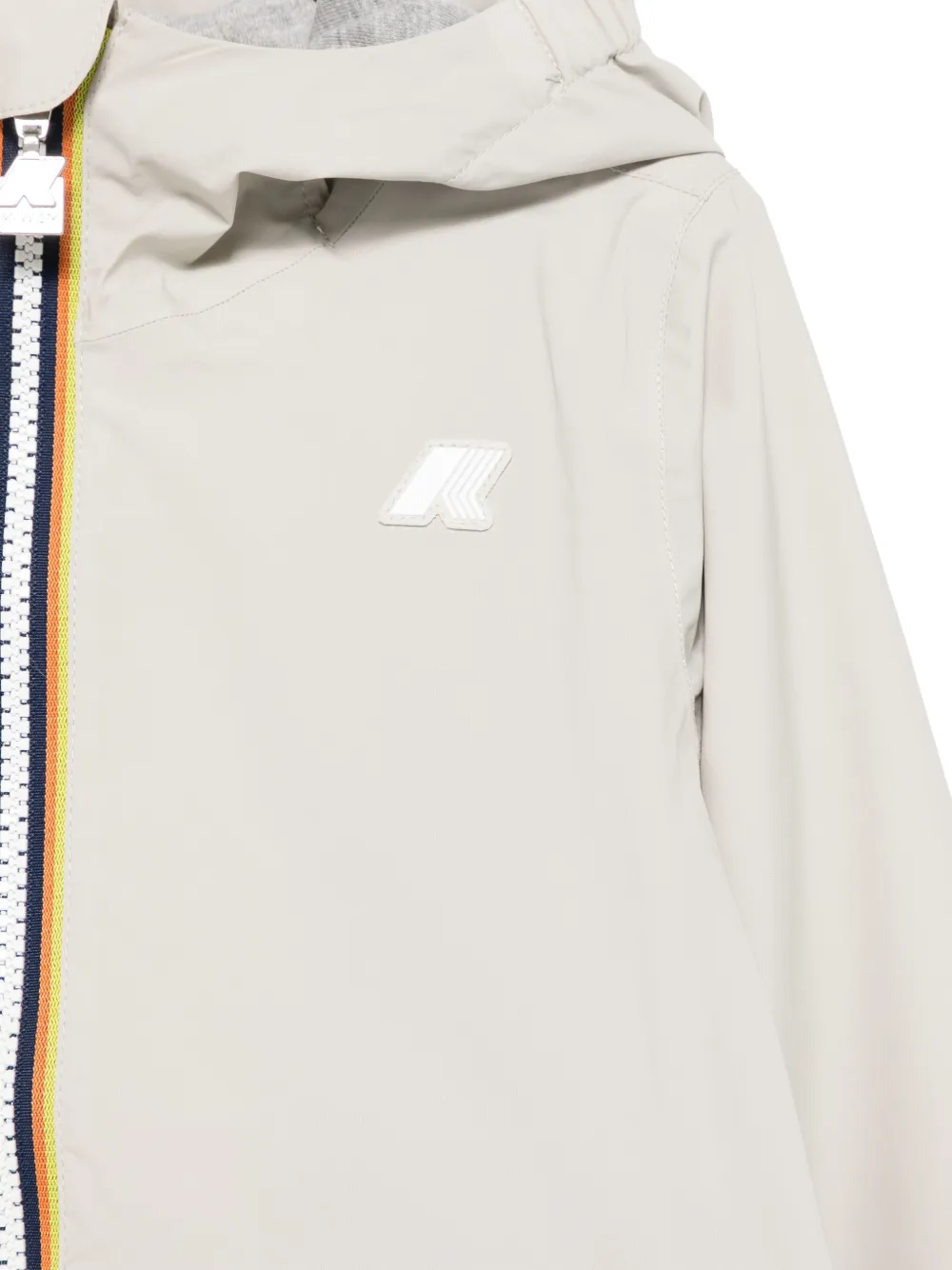 K Way Kids Jack met capuchon Beige