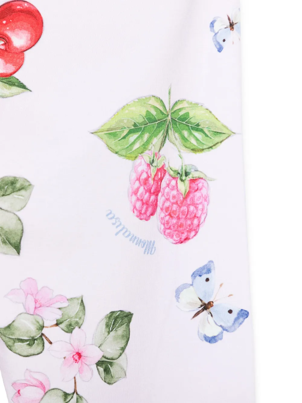 Monnalisa Legging met fruitprint Roze