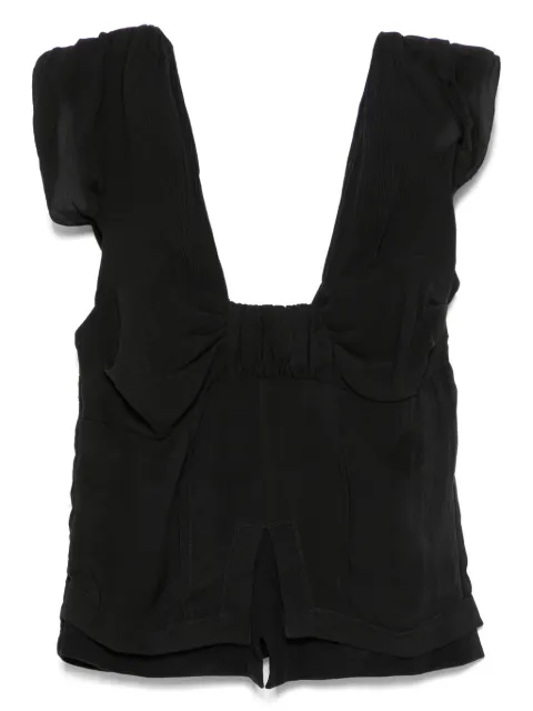 Christian Dior Pre-Owned 1990s x John Galliano silk top