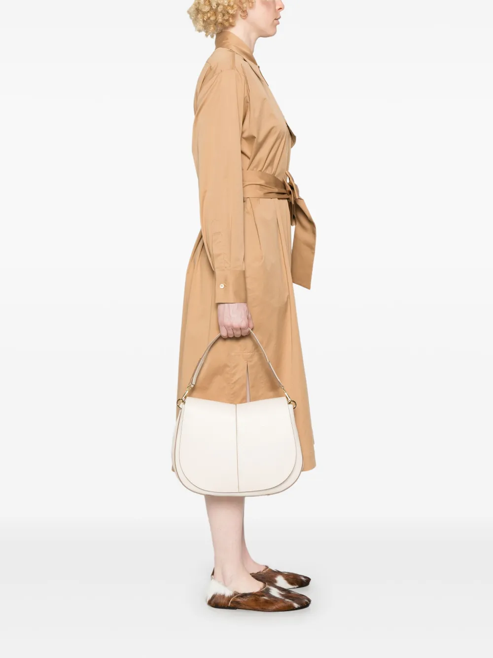 GIANNI CHIARINI Helena schoudertas - Wit