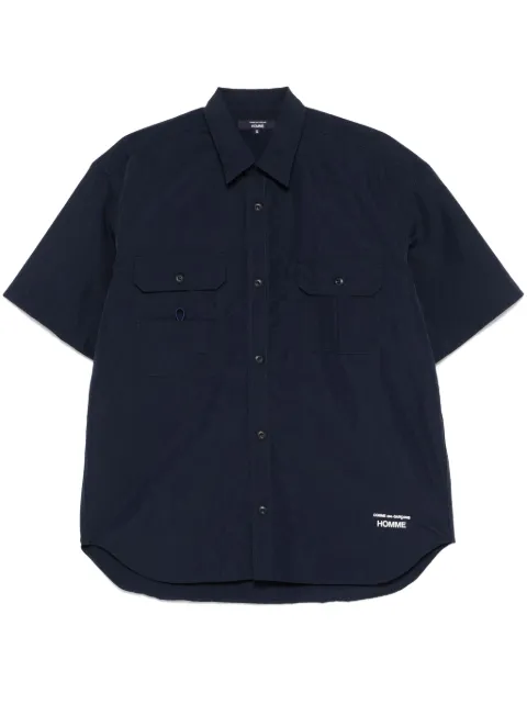 Comme des Garçons Homme logo-embroidered shirt