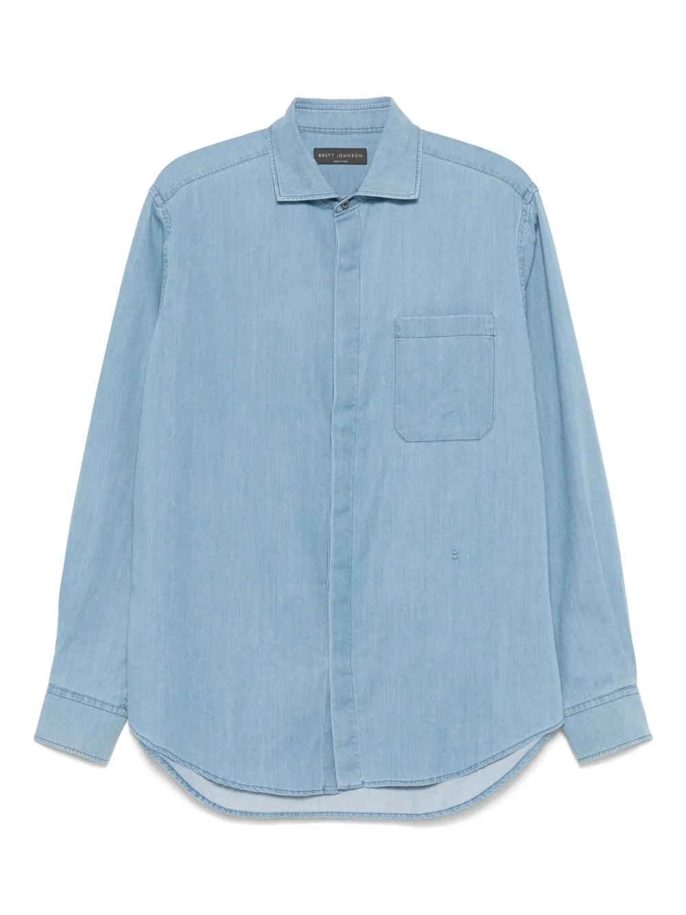 Brett Johnson camisa de algodón | azul | Image 1