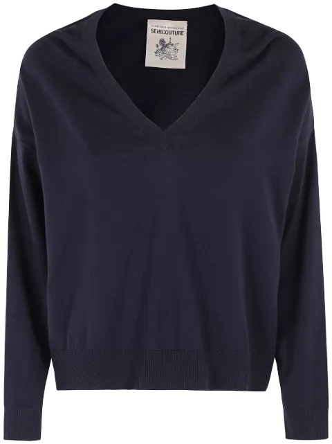 Semicouture cotton jumper