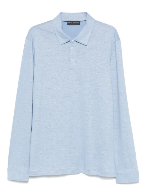 Brett Johnson long-sleeve polo shirt 