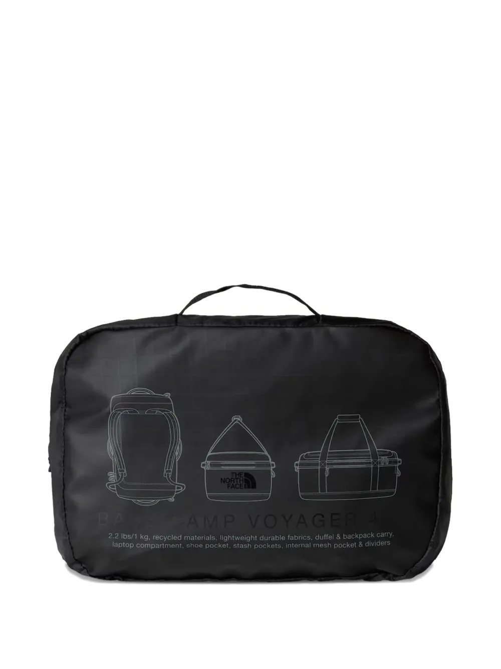 The North Face Base Camp Voyage tas Zwart