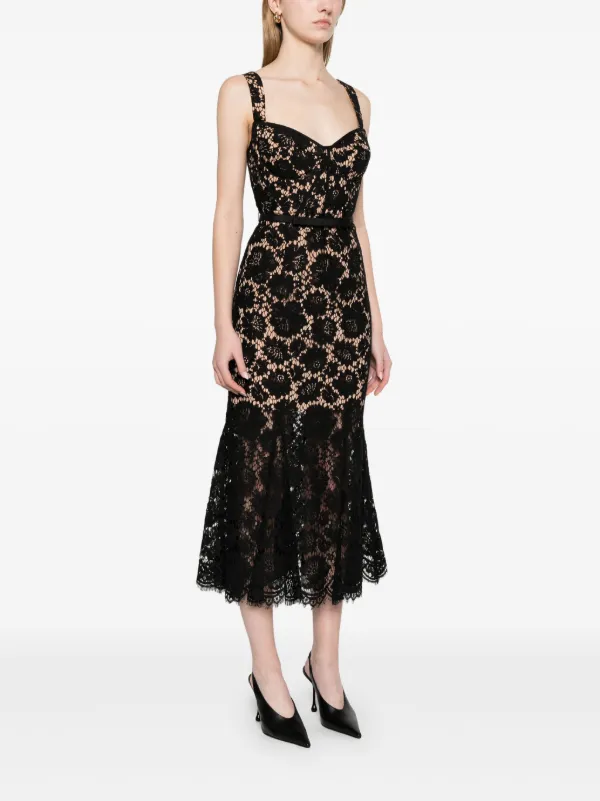 ワンピース SELF PORTRAIT SS22 LACE DRESS (SS22-113_BLACK) SELF PORTRAIT SS22 LACE DRESS (SS22-113_BLACK) (SELF
