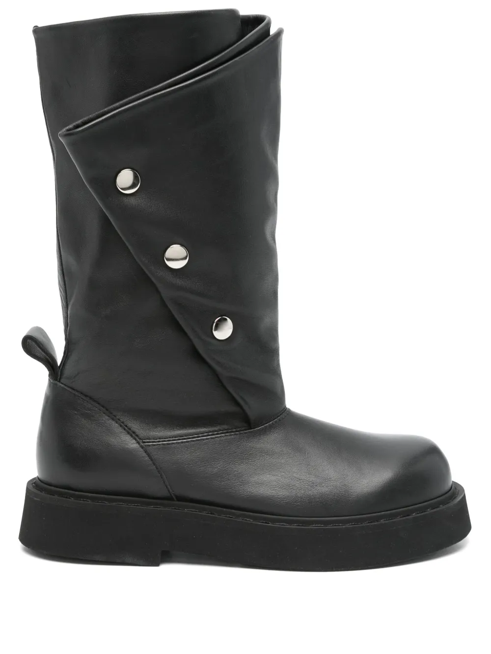 Nº21 leather boots Black