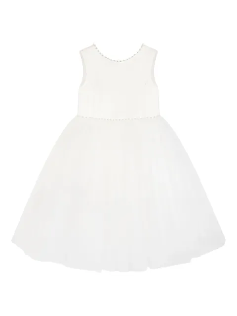 Sarah Louise faux-pearl embellished dress