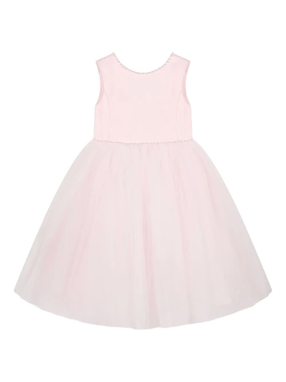 Sarah Louise bow-detail Dress | Pink | FARFETCH