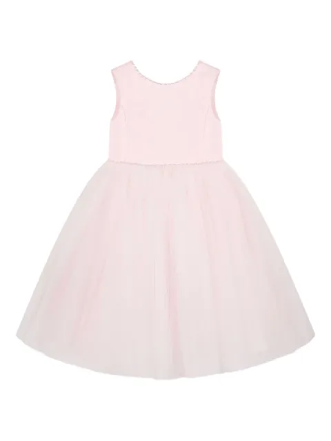 Sarah Louise faux-pearl embellished dress
