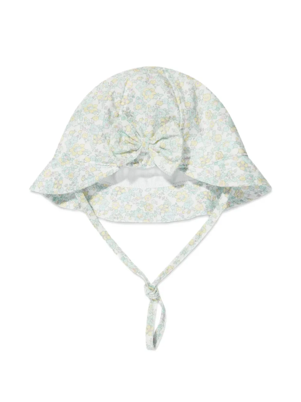 Paz Rodriguez Zonnehoed met bloe print Groen