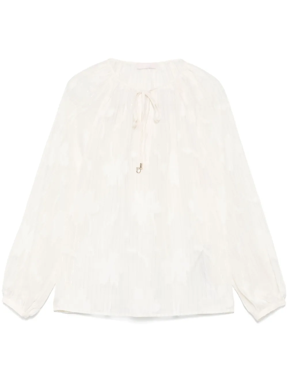 LIU JO pinstriped blouse | Neutrals | Image 1