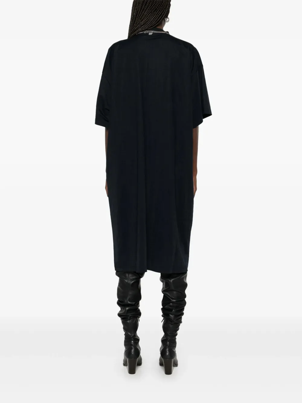 Balenciaga T-shirt Dress In 蓝色