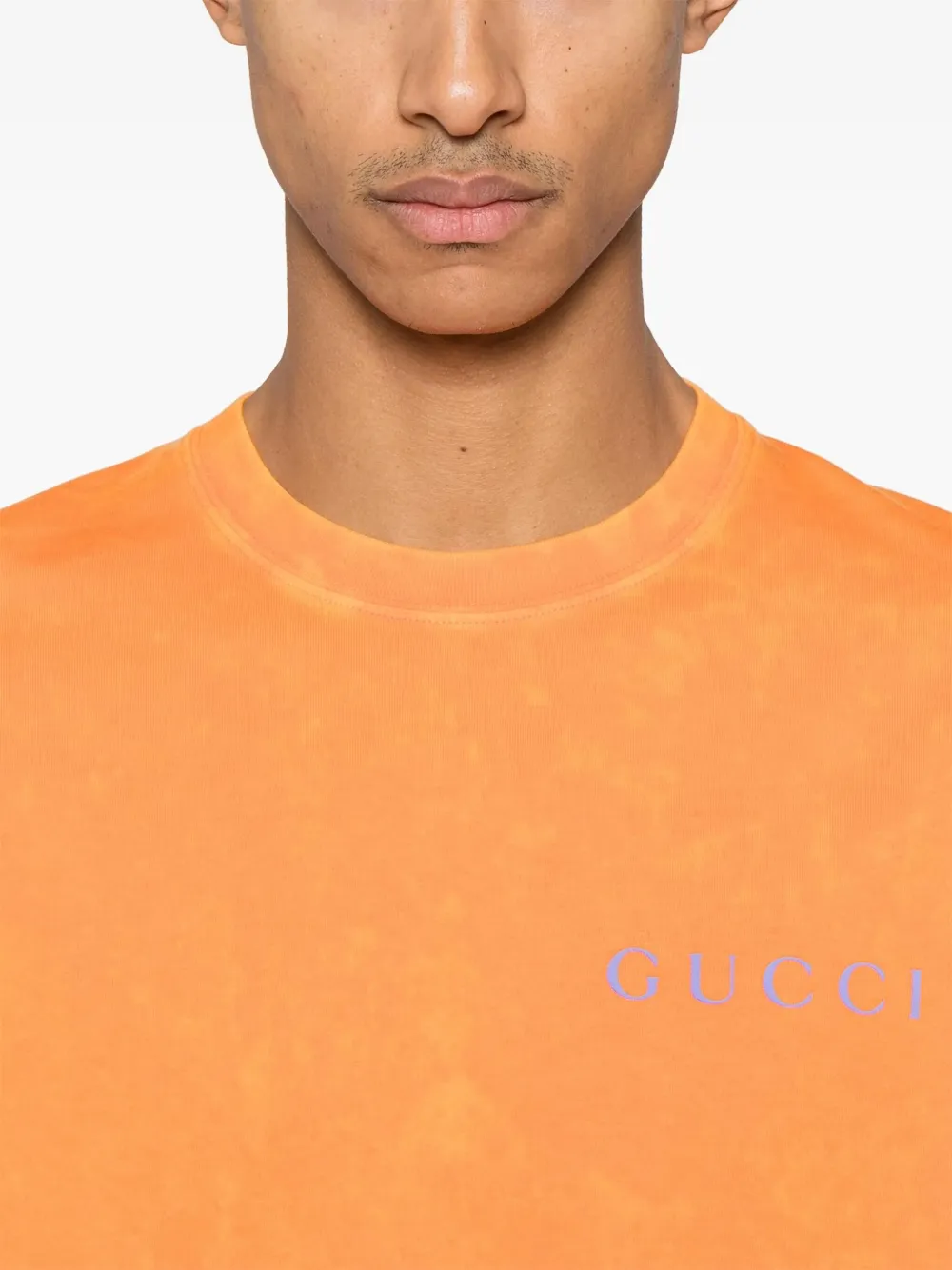 Gucci T-shirt met print Oranje
