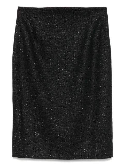 John Galliano Pre-Owned 2000s lurex-detail skirt