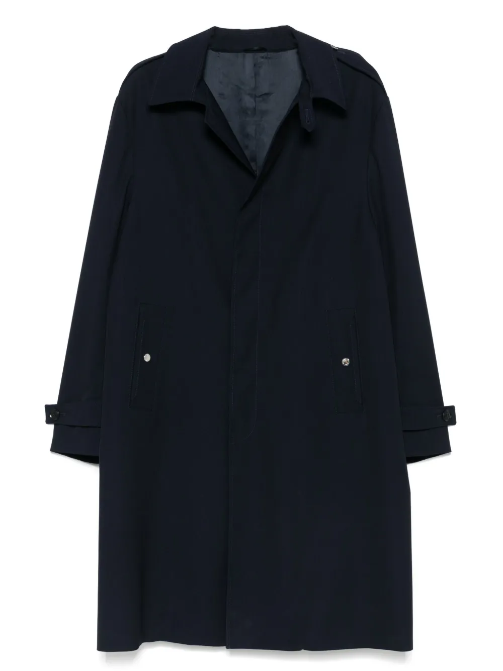Brett Johnson single-breasted coat | Blue | Image 1