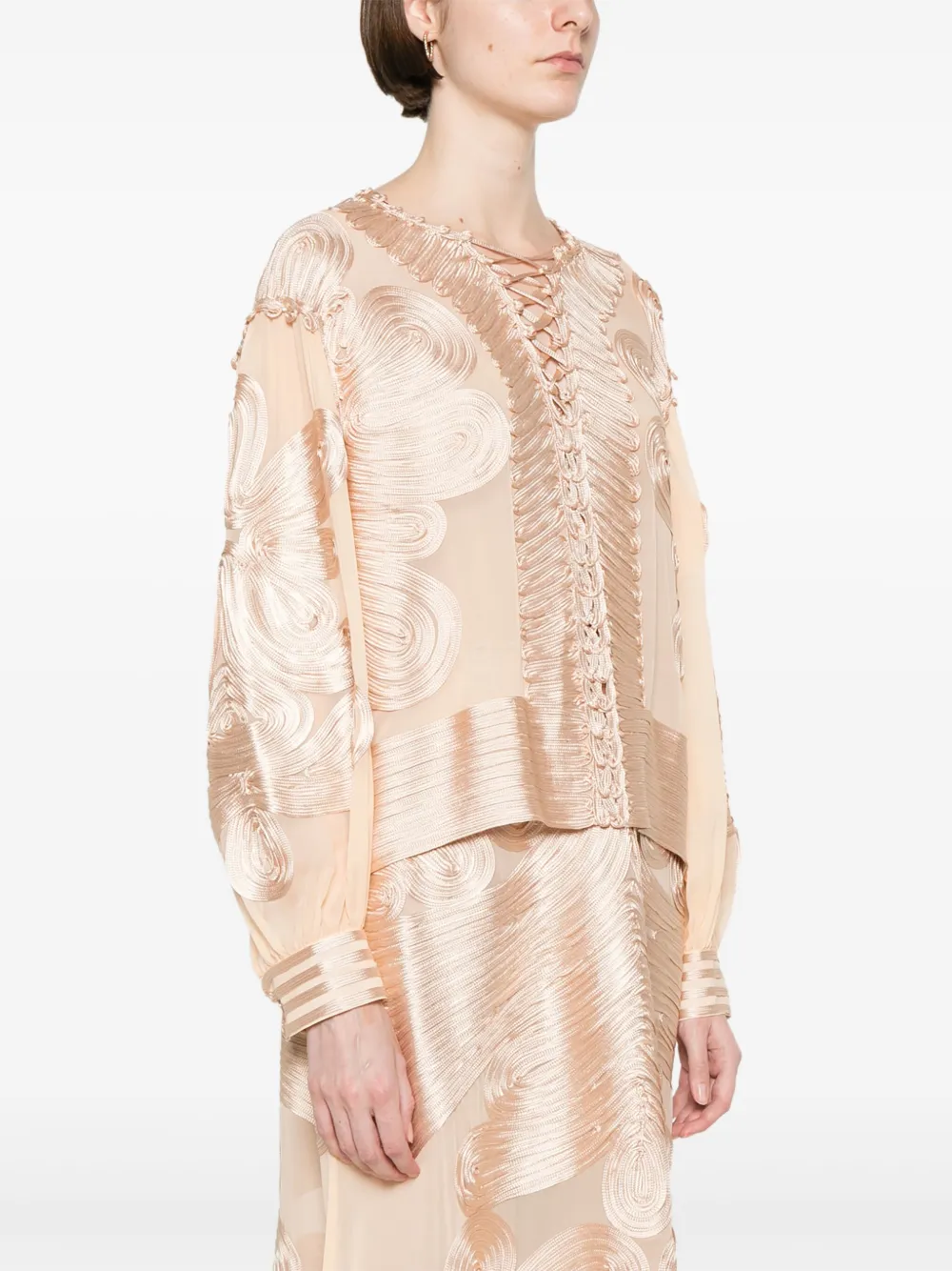 Ulla Johnson Harper blouse Beige