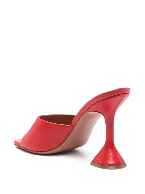AMINA MUADDI ルピタ ミュール Amina Muaddi Lupita black patent leather mules eu 41 | eBay