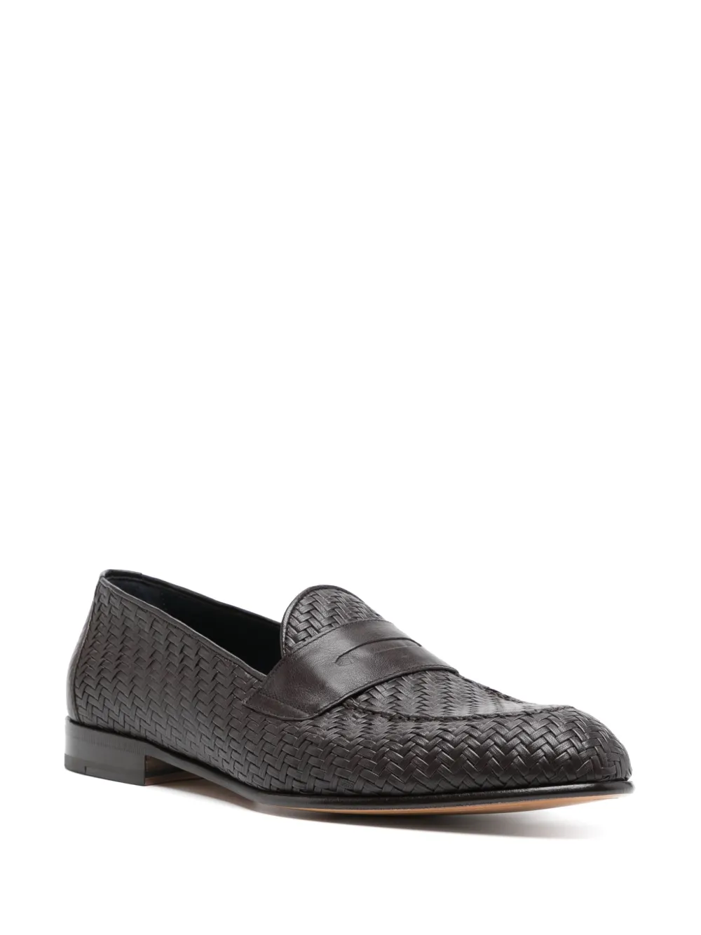 Brioni Appia penny loafers Brown