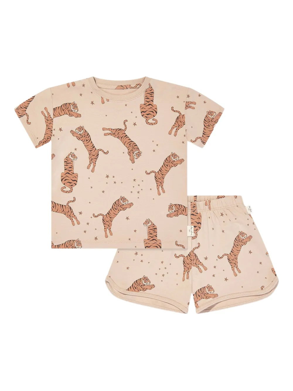 Konges Sløjd printed shorts set | Neutrals | Image 1