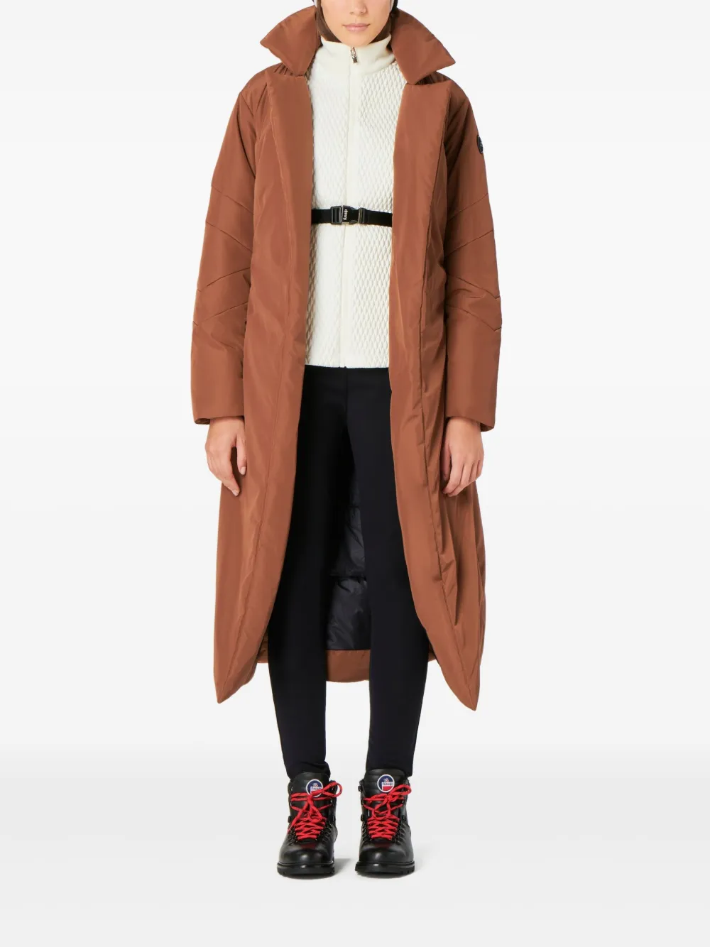 Fusalp logo-patch trench coat | Trench Coats & Raincoats | Image 2
