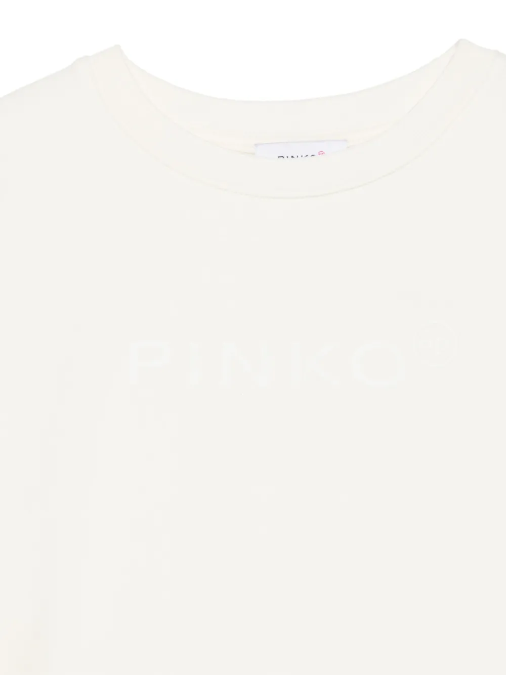 Pinko Kids Sweater met logoprint Wit