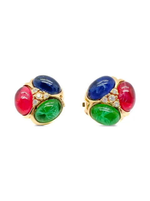 Jennifer Gibson Jewellery 1980s Grossé clip-on earrings
