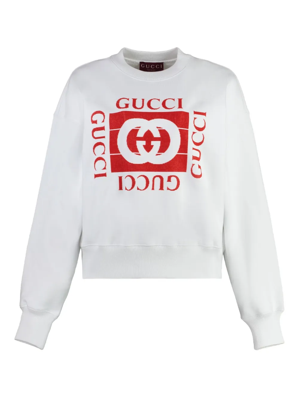 Gucci Sweater met logo Wit