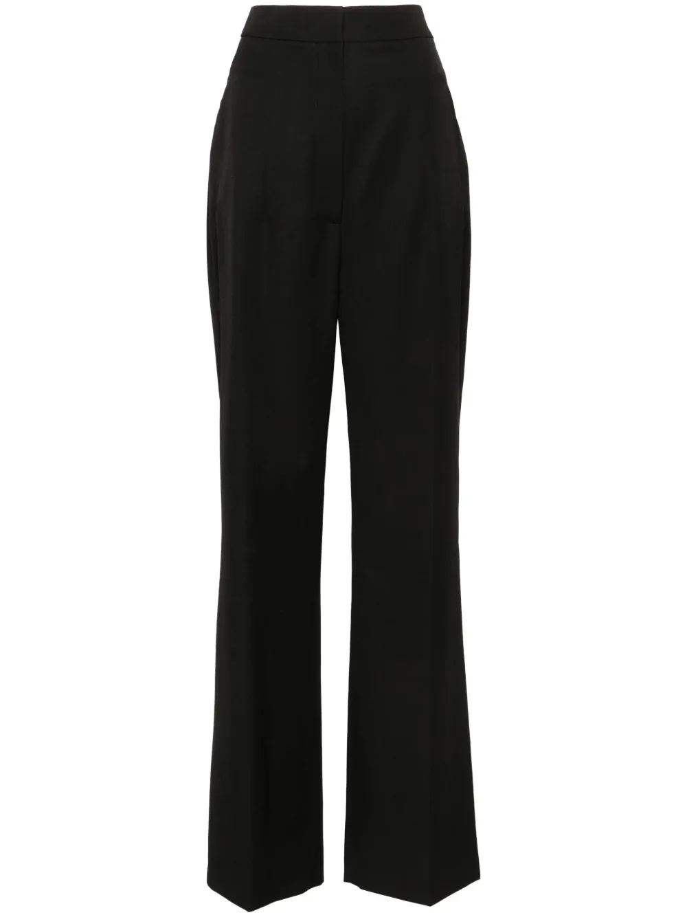 Alexander McQueen Pantaloni dritti in lana - Nero