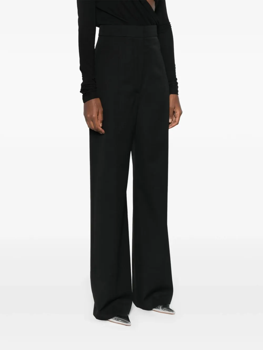 Alexander McQueen Wollen broek Zwart