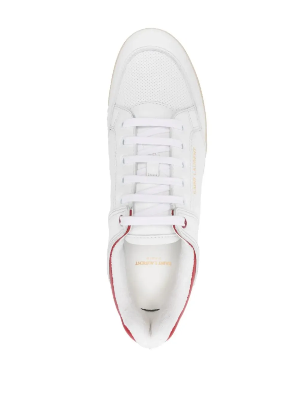 Saint Laurent SL 61 leather sneakers White