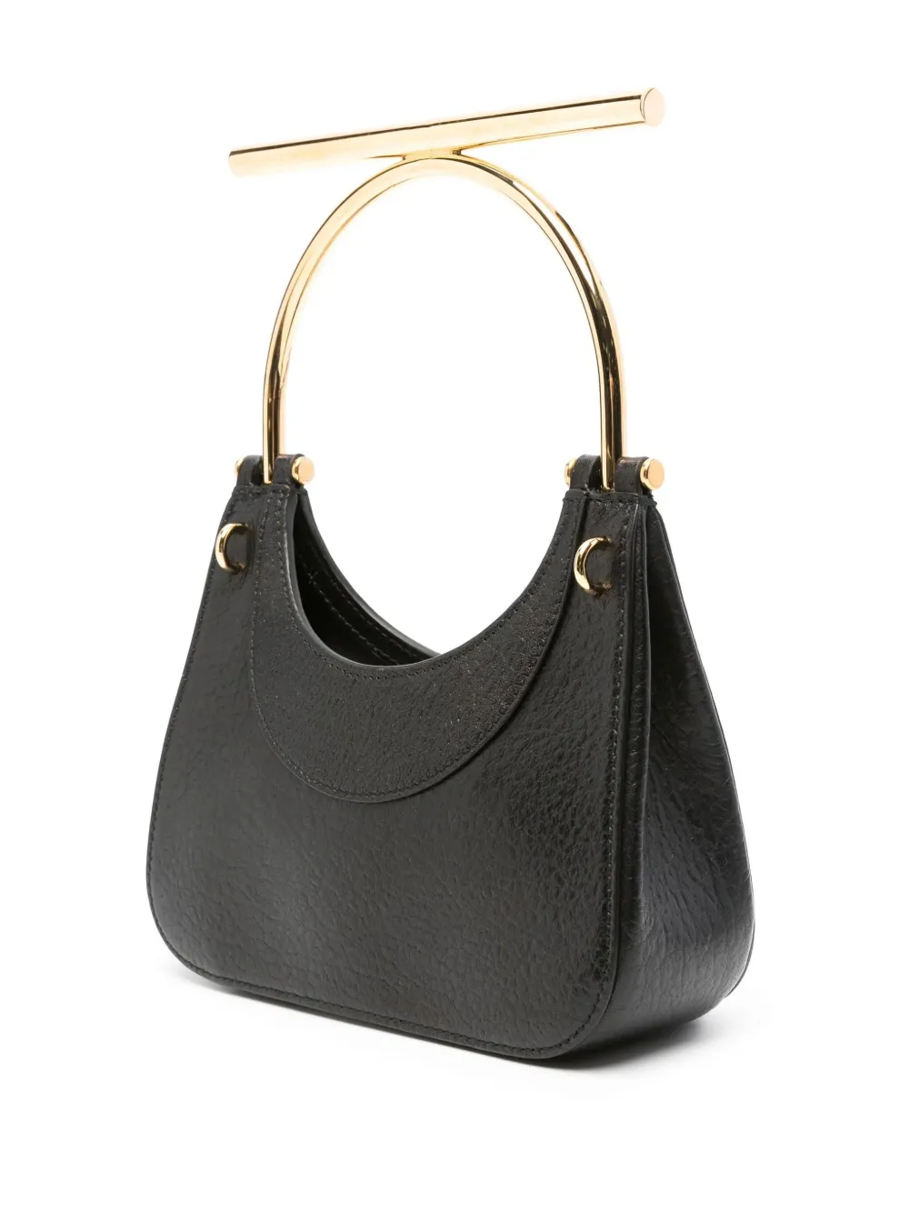 Alexander McQueen Mini-shopper met kruisbandjes Zwart
