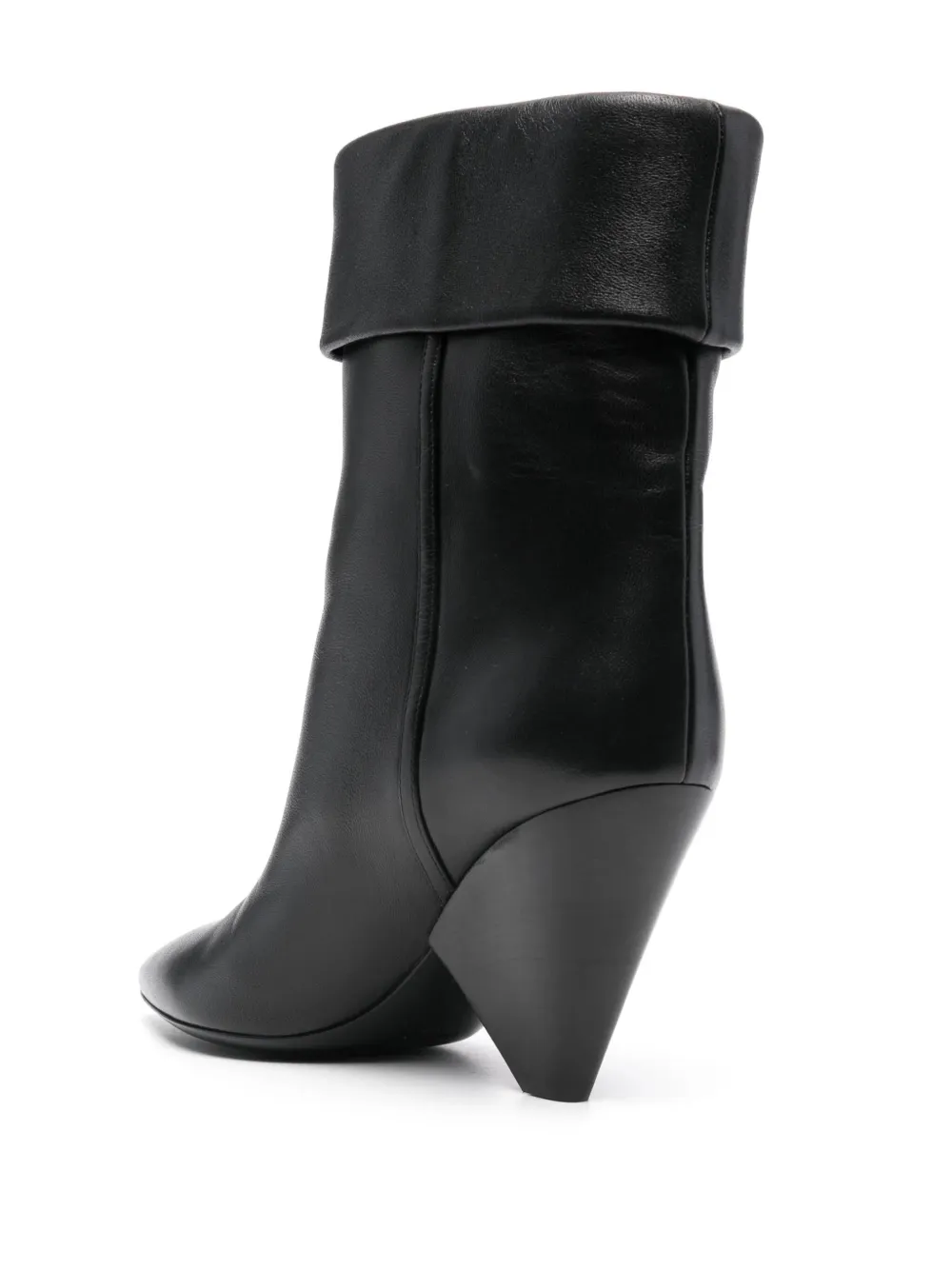 Saint Laurent 95 mm Niki laarzen Zwart