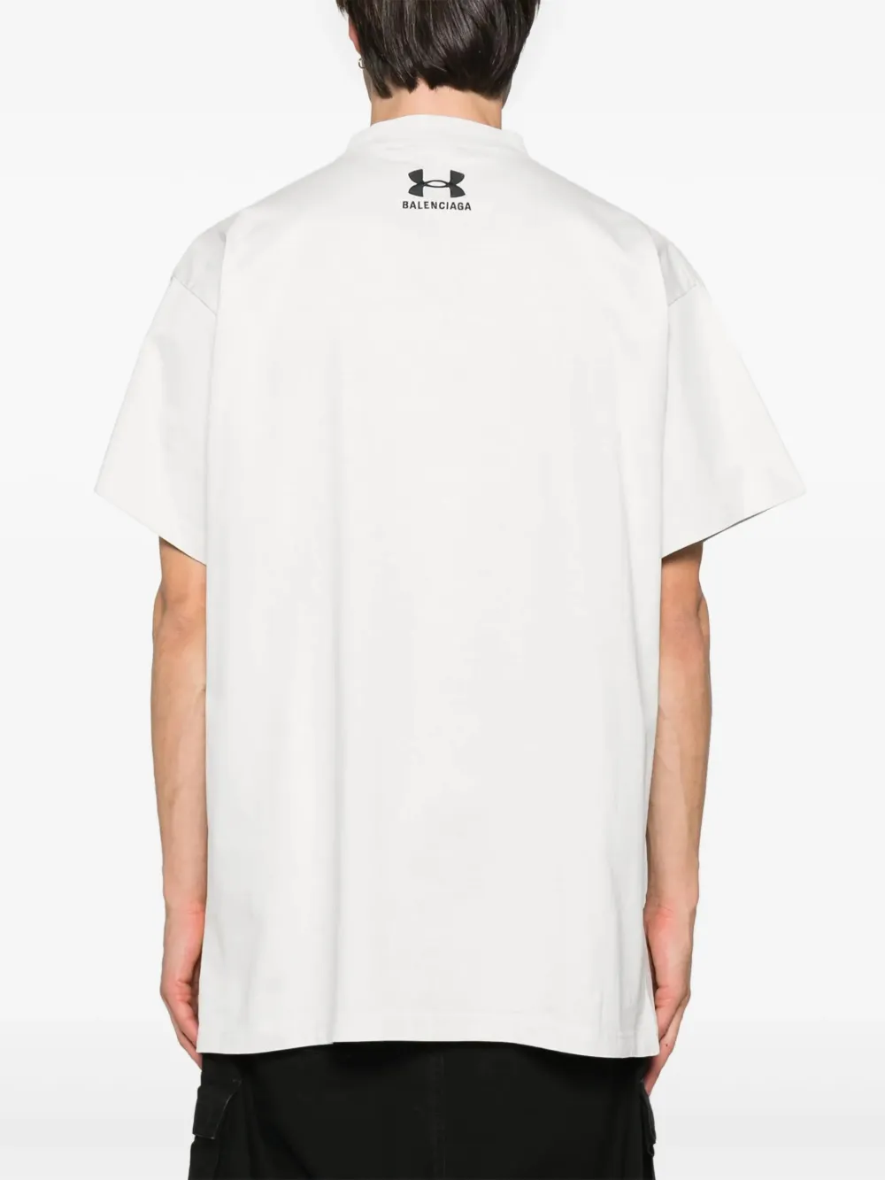 Balenciaga x Under Armour T-shirt met logo-print Grijs