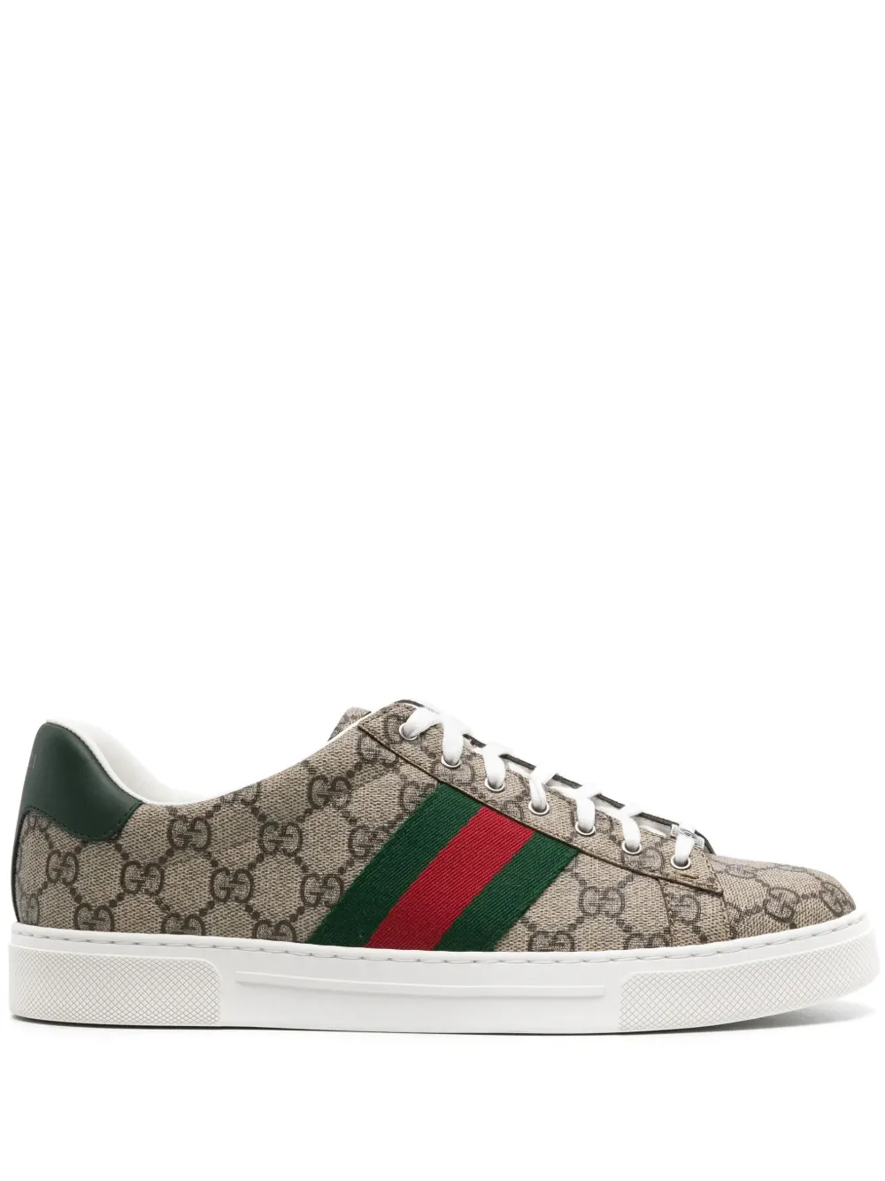 Gucci Ace GG Supreme canvas sneakers | Neutrals | Image 1