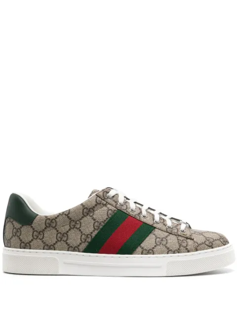 Gucci Ace GG Supreme Sneakers aus Canvas