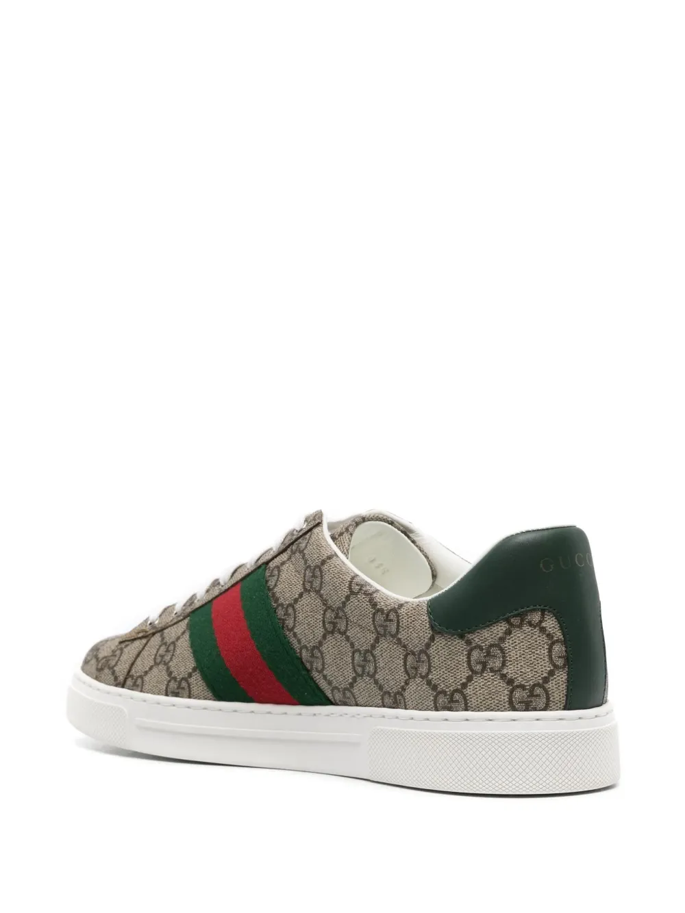 Gucci Ace GG Supreme canvas sneakers Beige