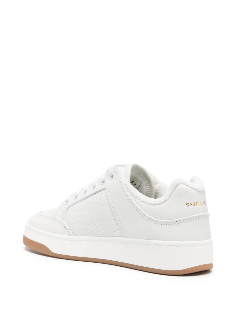 Saint Laurent SL 61 lace-up leather sneakers White