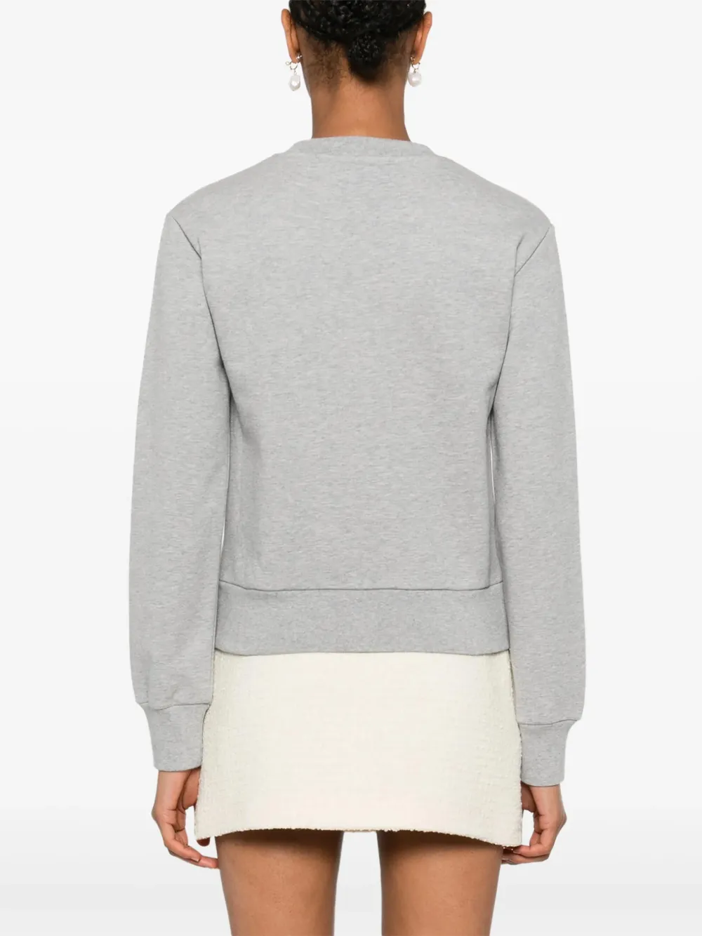 Gucci Sweater met print Grijs